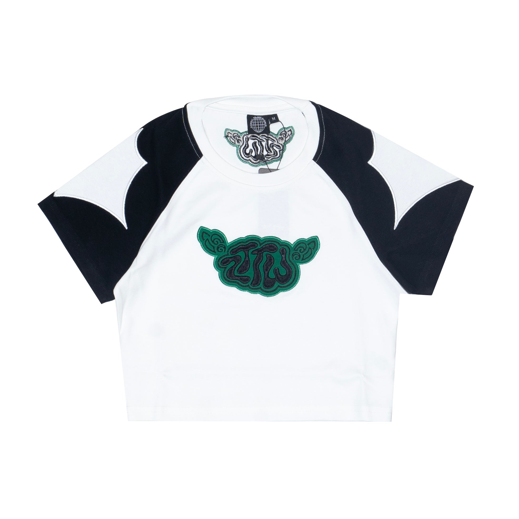 Wing Crop tee - White